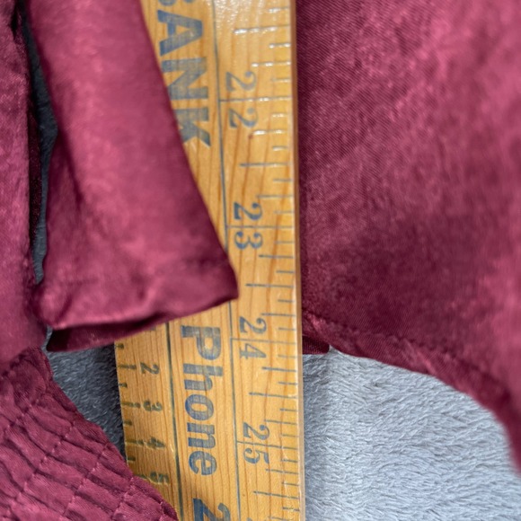 Glam Peplum Top Romantic Academia Regency Victorian Blouse Puff Sleeve Size S‎ - Picture 7 of 10